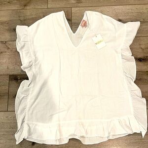 Show me your Mumu swim tunic cover up. Size XS. Brand new with tags